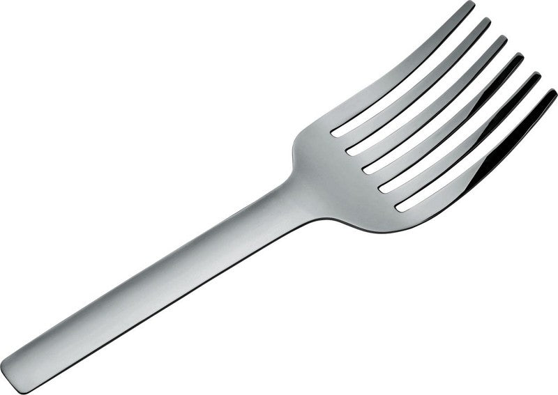 Alessi Tibidabo brede serveervork voor spaghetti, roestvrij staal