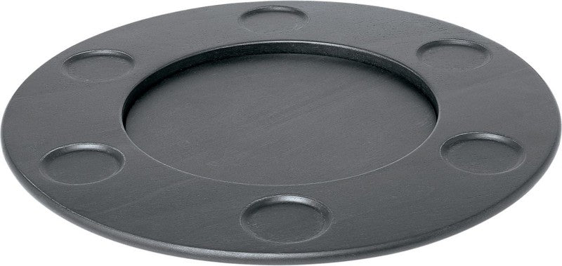 Alessi Mami draaiplateau in hout, rond, diameter 41 cm