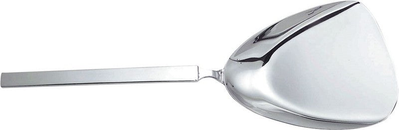 Alessi Dry risotto spatula in silver-coloured stainless steel, 27.5 cm