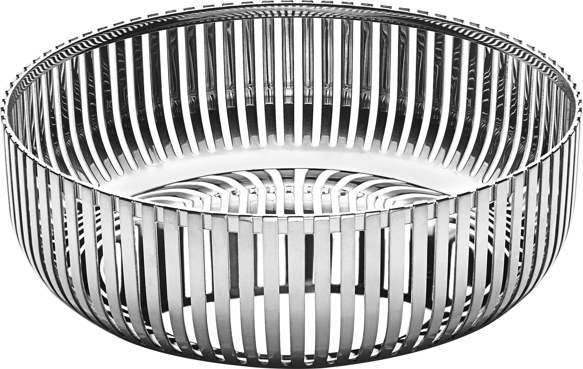 Alessi ronde mand van rvs met spiegelcoating, diameter 15 cm