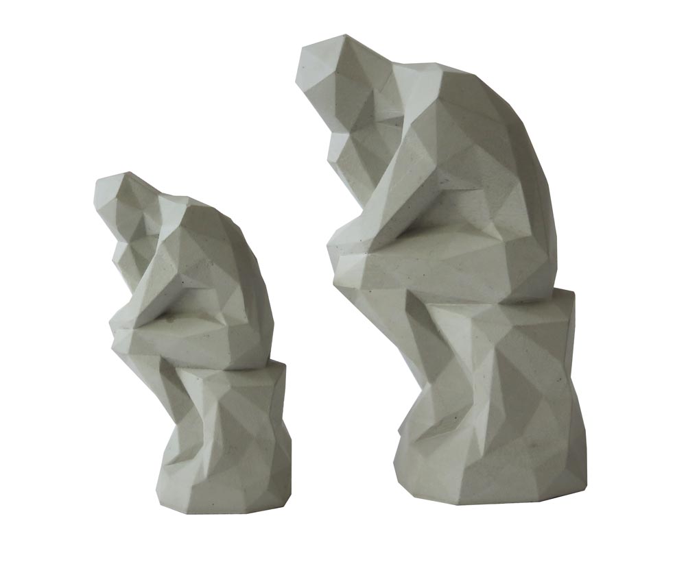 Little Mindset beeldjes van Alessi in klein en groot formaat