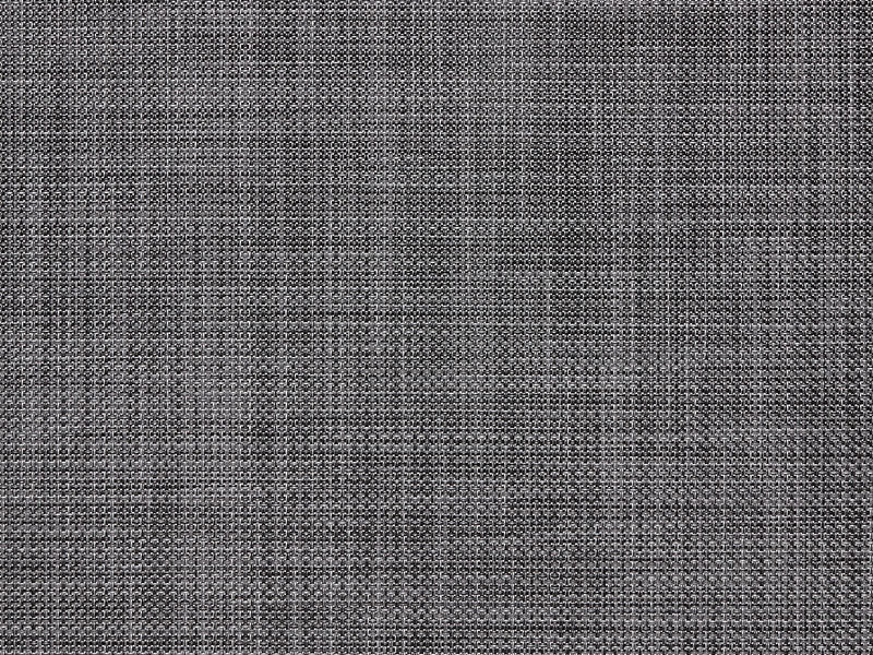 Detail of woven surface of beautiful placemat in grey