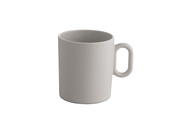 Alessi mok En Plein Air, nieuwe serie in de Dressed reeks, melamine in grijs