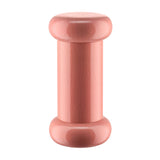 Alessi Twergi chili-zout-peper-molen van hout in roze.