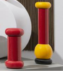 Twergi Chilli-Salt-Pepper Mill Red