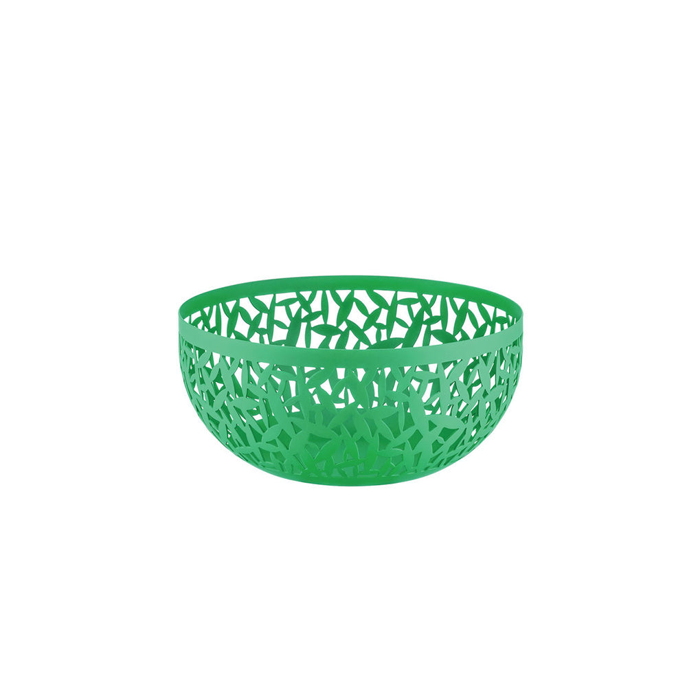 CACTUS schaal van Alessi in nieuwe kleur groen, doorbroken patroon, diameter 21 cm