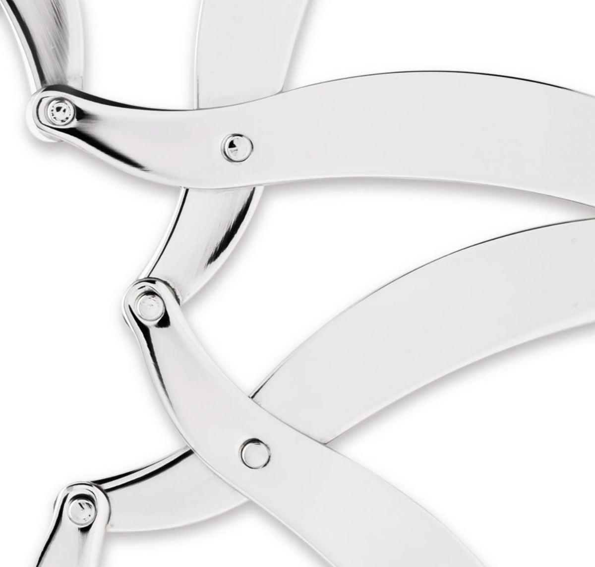 Detail of hinge points, Alessi Augh coaster