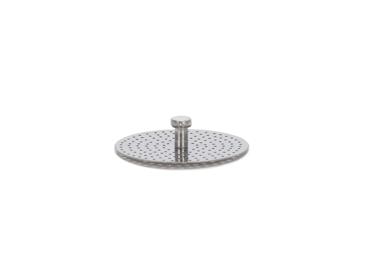 Alessi verkleiner voor 9090/M, onderdeel voor koffiezetters, rvs, doorsnede 7 cm