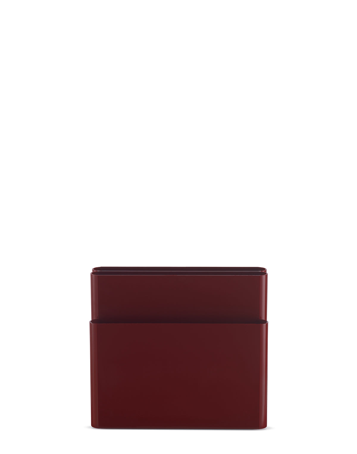 Kartell tijdschriftenrek Bordeaux, recht vooraanzicht
