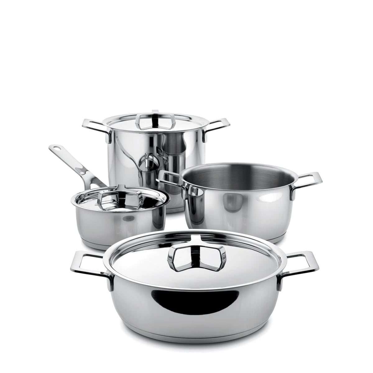 Alessi Pannenset 7-delig Pots&Pans AJM100S7