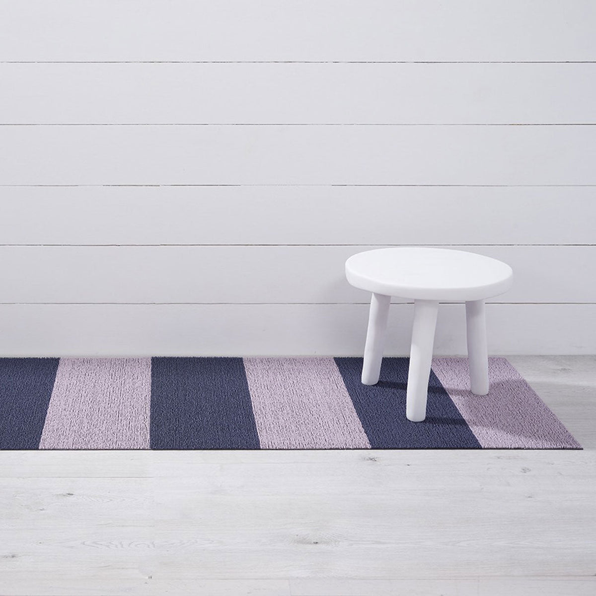 Chilewich Duo Stripe Berry als runner van 61 x 183 cm