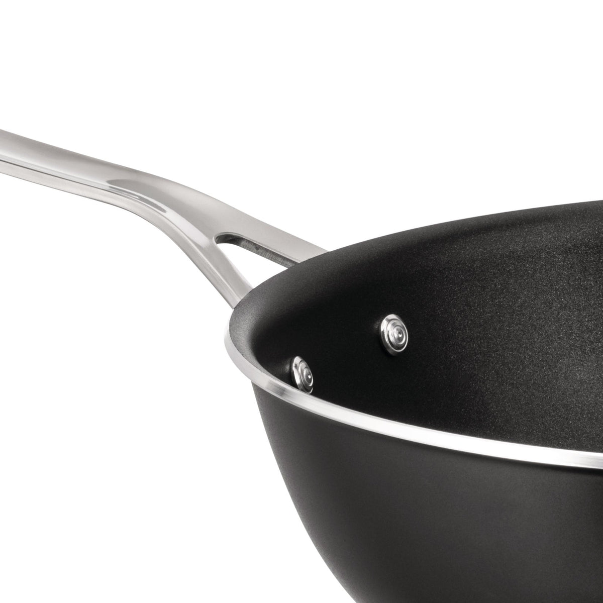 Alessi Hapjespan 28 cm antiaanbak Pots&Pans JM114/28 B, detail