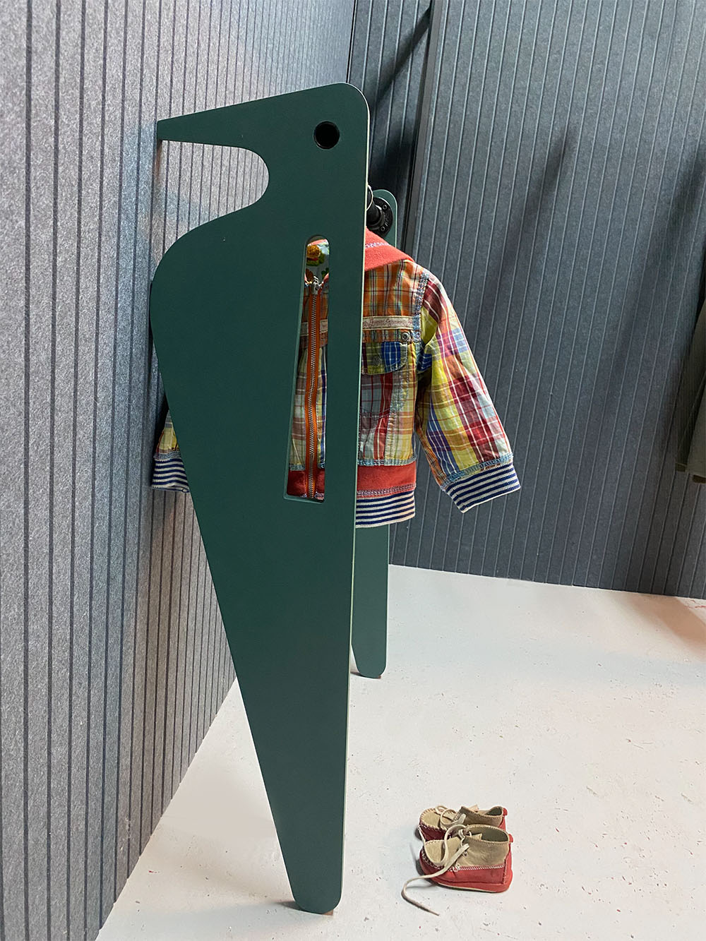Kiddy Bird Kinderkapstok Groen