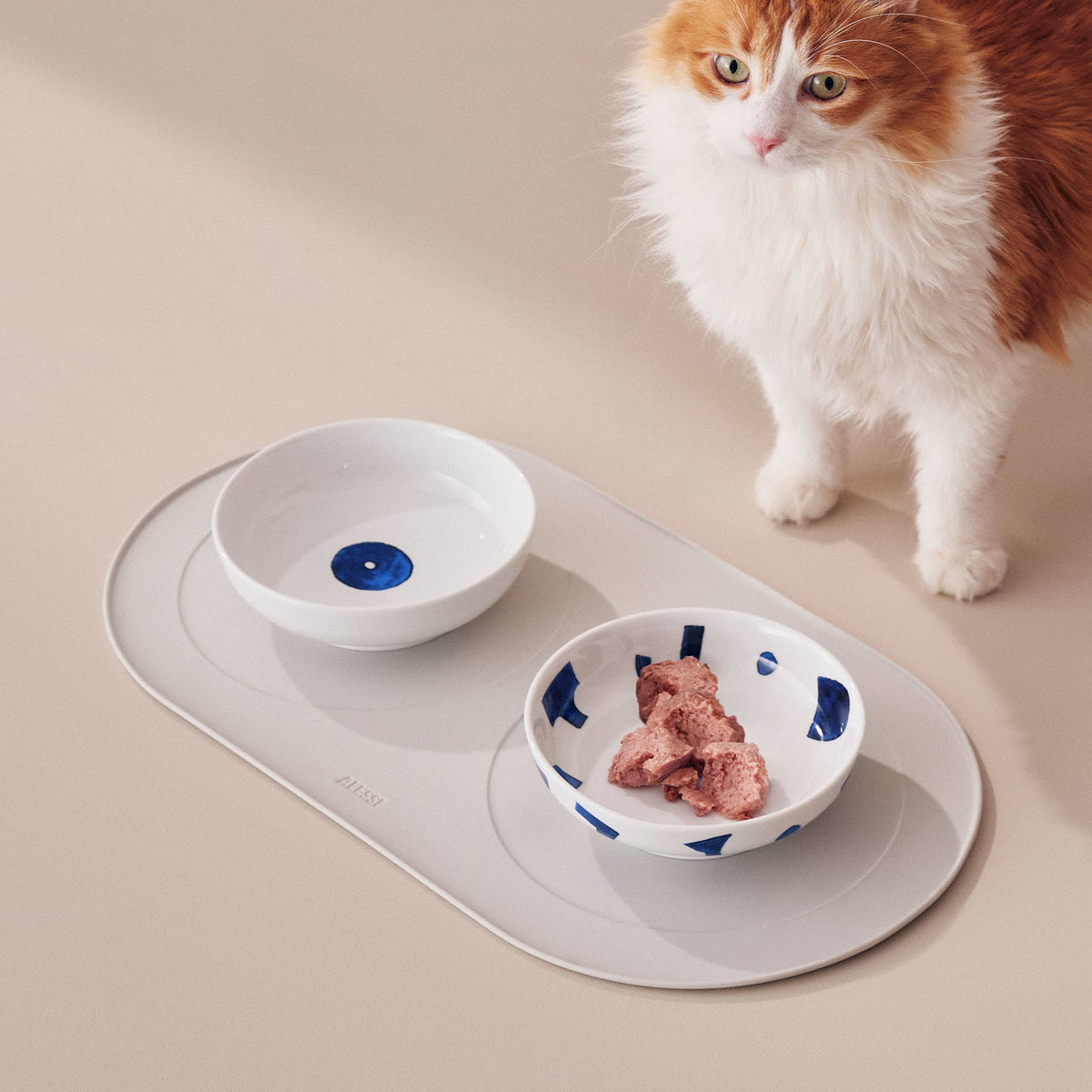 Alessi Itsumo Anti Slipmat Grote Hond NF16L G op tafel