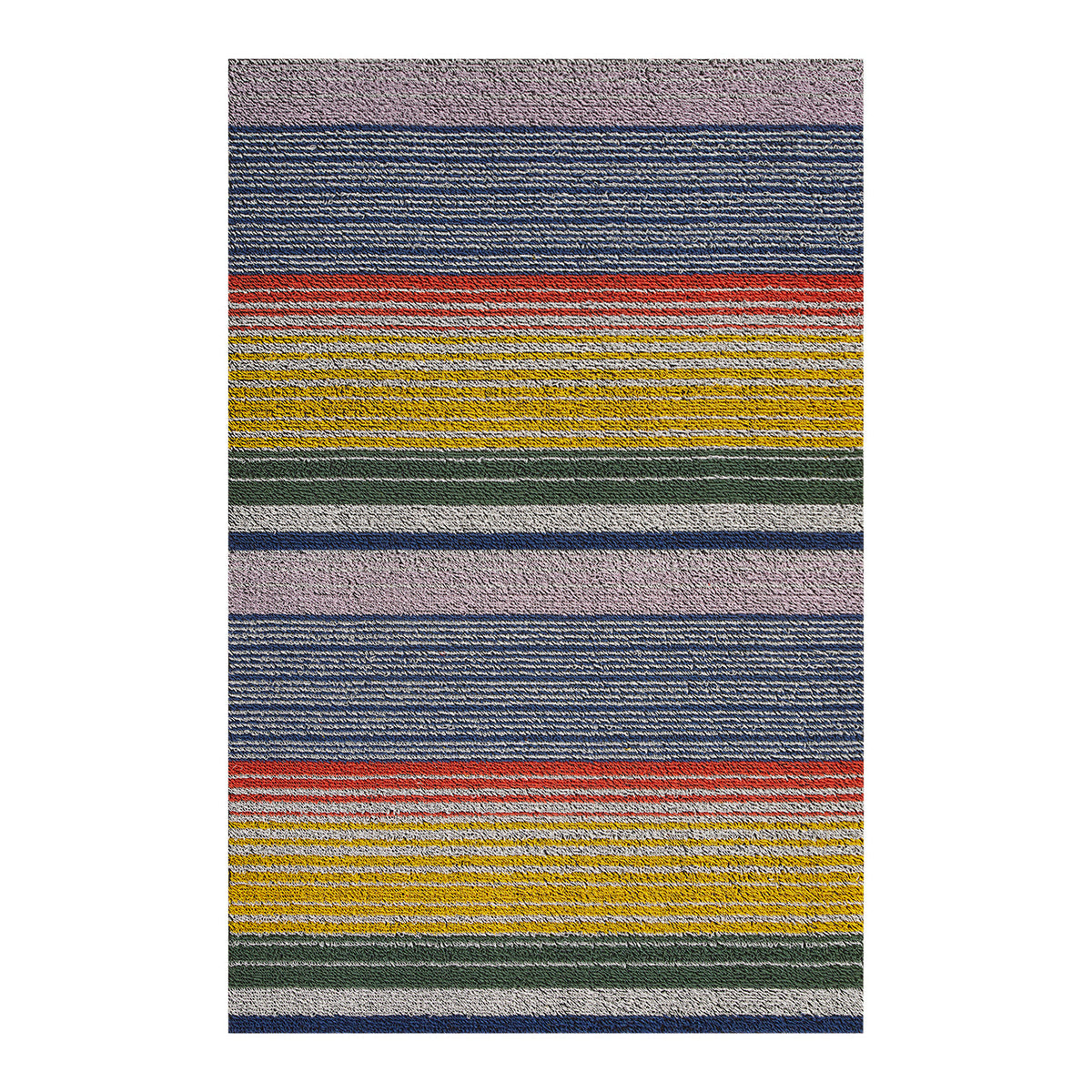 Chilewich deurmat Pop Stripe, van bovenaf gezien