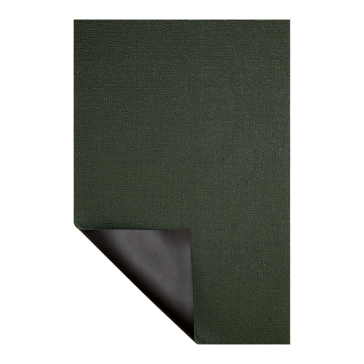 Hoek en rand van de Chilewich deurmat Solid Cactus