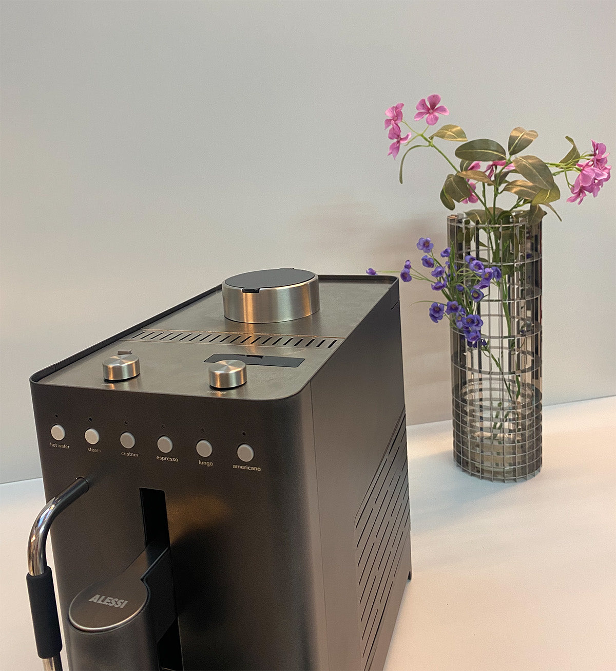 Alessi DC09 Koffiemachine Antraciet