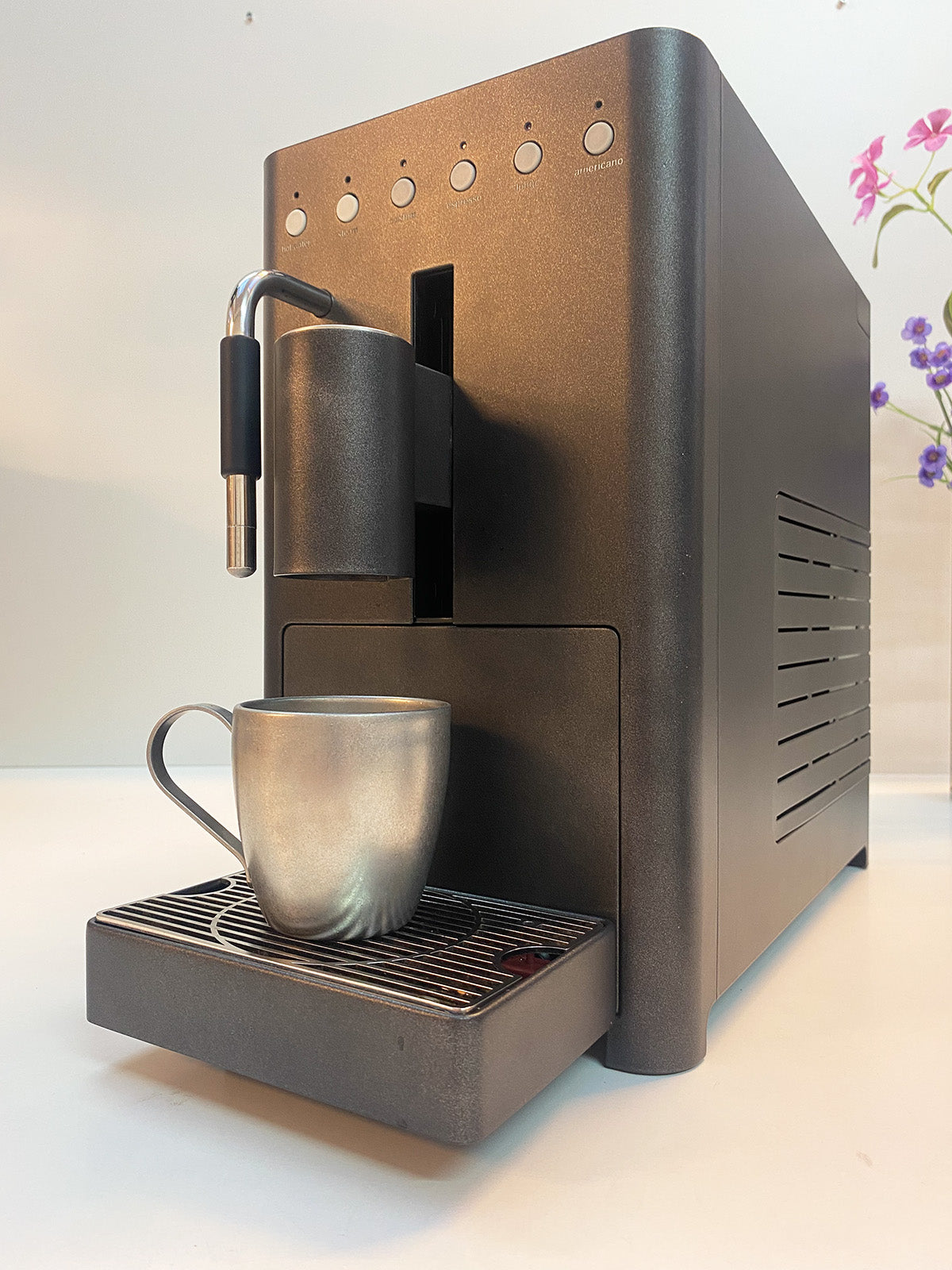 Alessi DC09 Koffiemachine Antraciet
