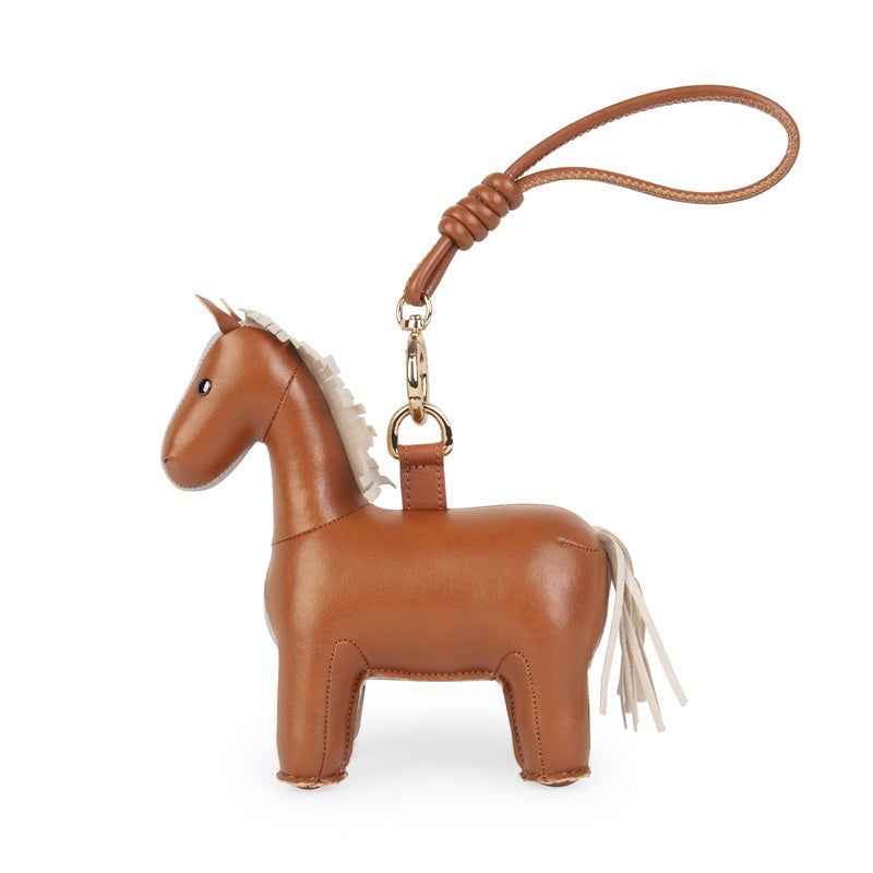 Zuny Paard Head Up Bruin tassenhanger