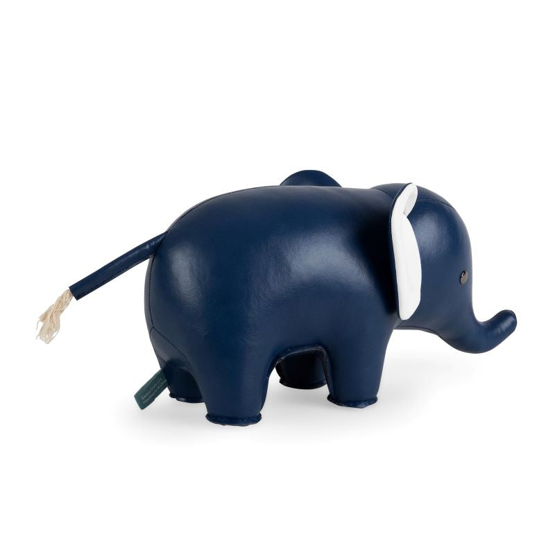 Zuny Olifant Blauw boekensteun