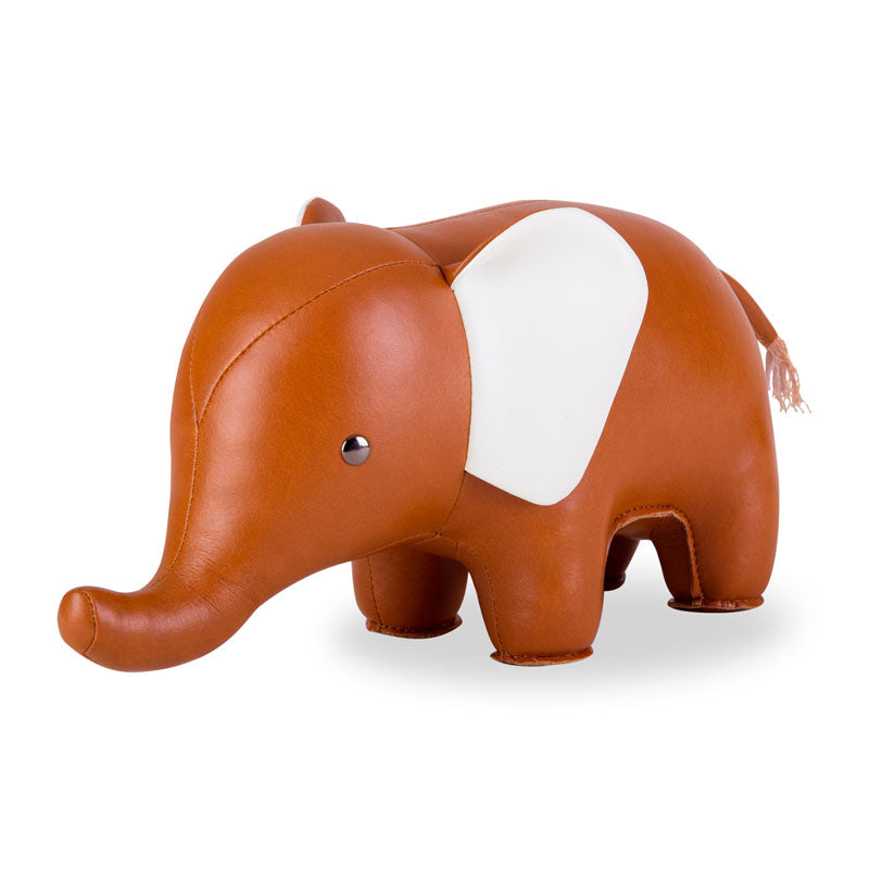 Zuny Olifant Bruin boekensteun
