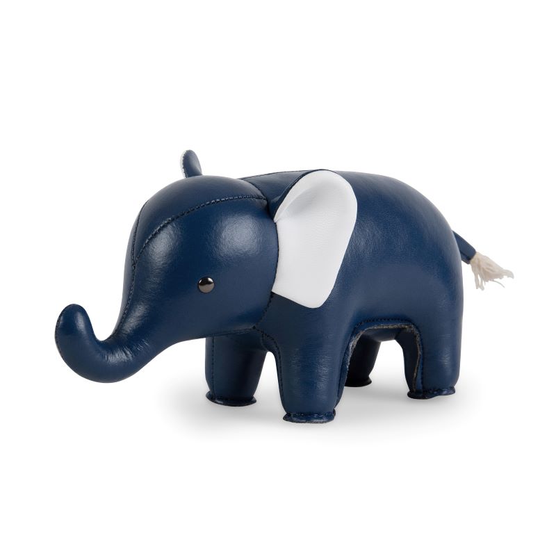 Zuny Olifant Blauw paperweight