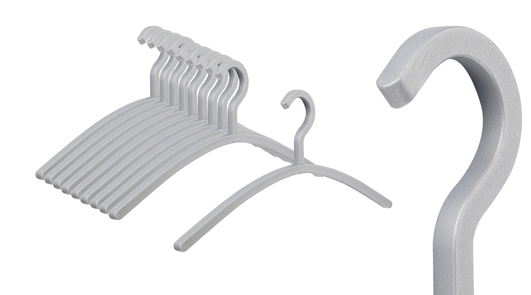 Pieperconcept. Carree Zilver 10-Set