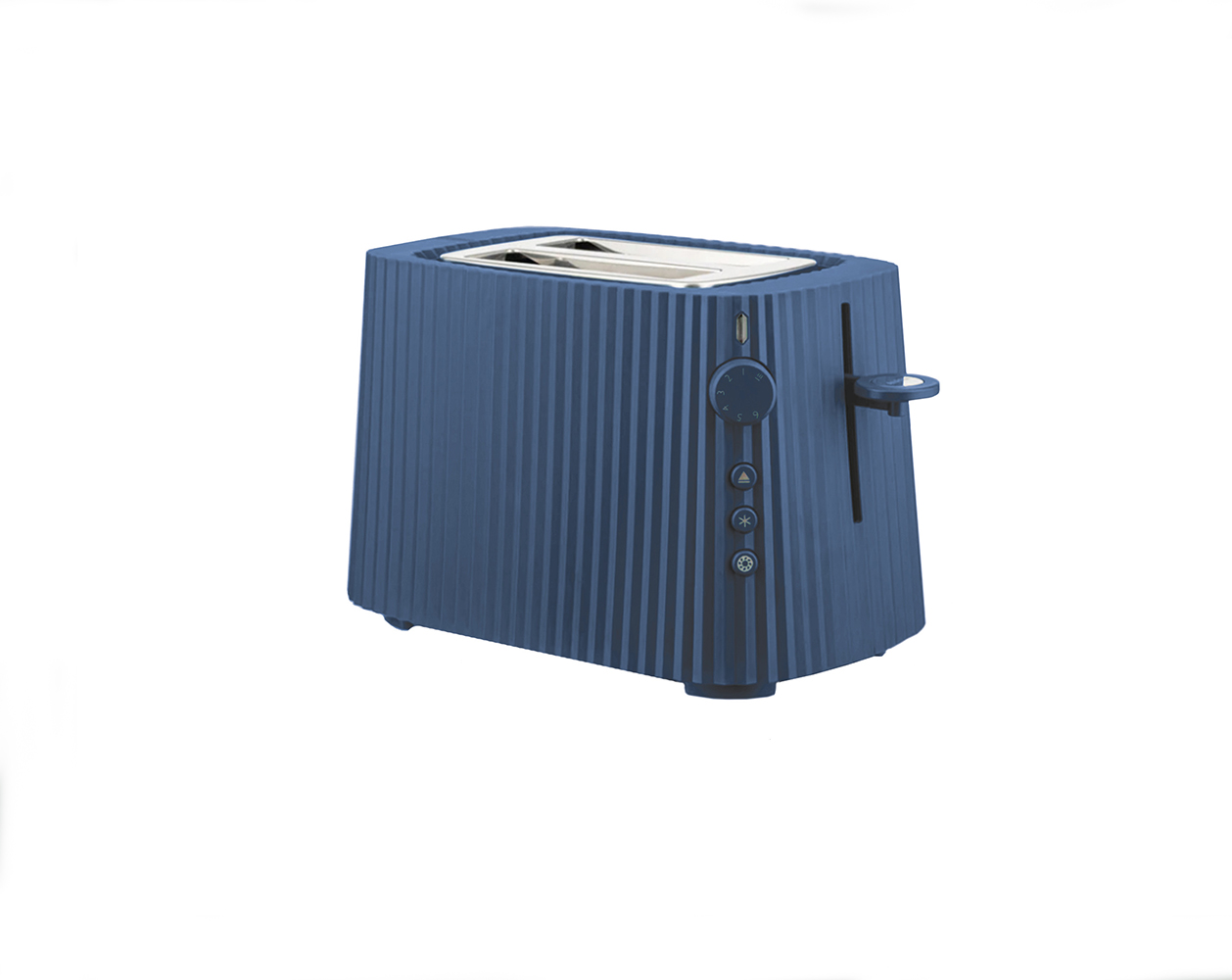 Alessi Plisse Toaster Donkerblauw