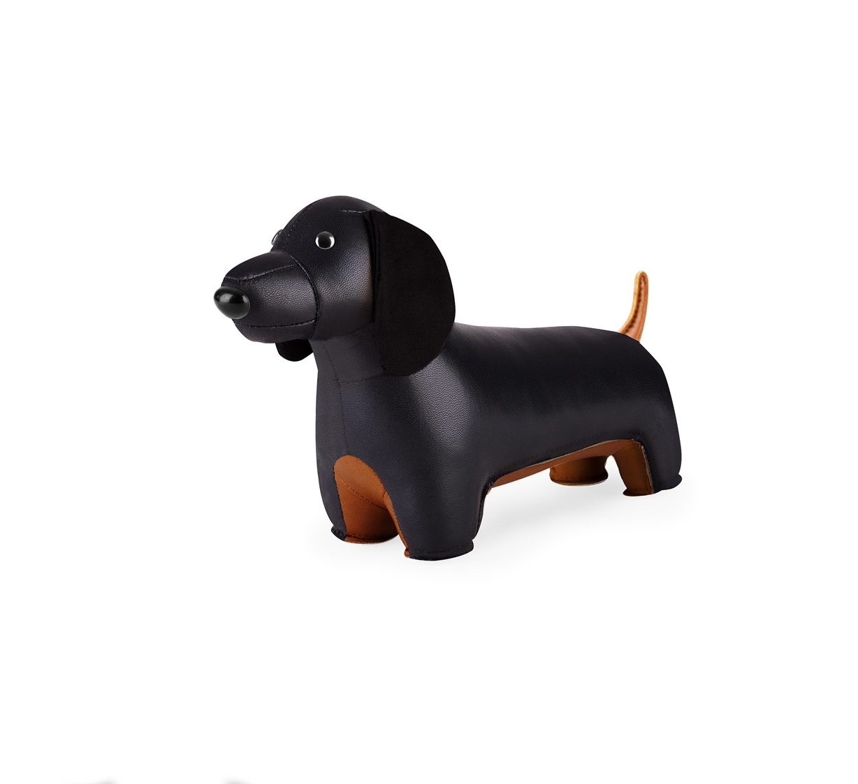 Zuny Teckel Zwart Paperweight