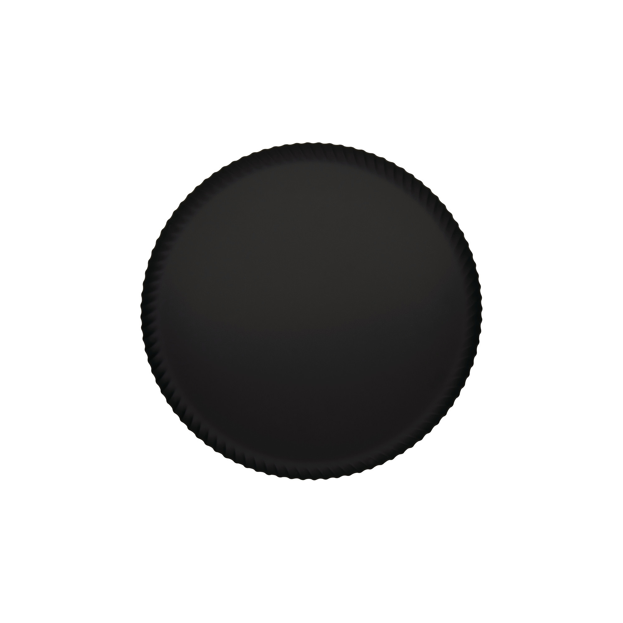 Alessi Pleats Rond 31 Zwart