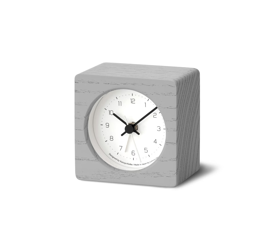 Lemnos Neut Alarmklok Grijs