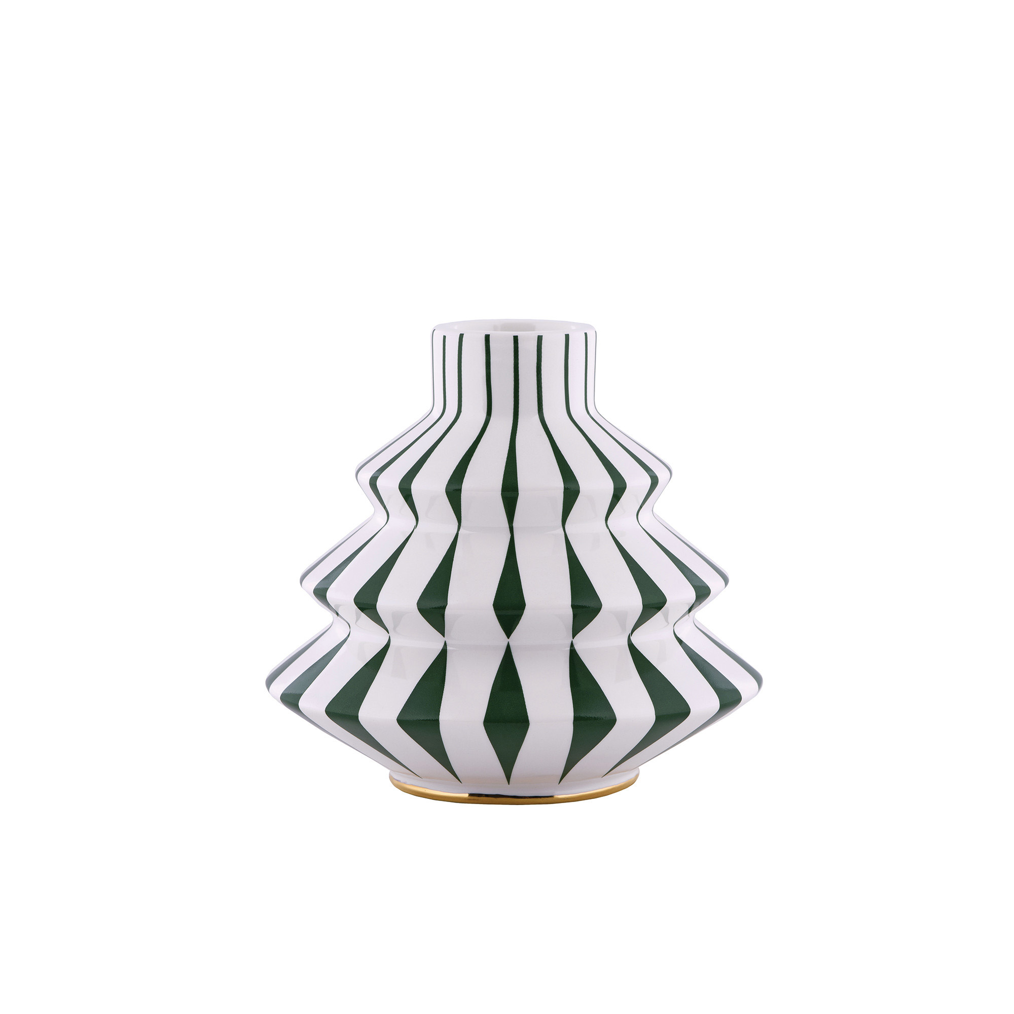 Alessi Delight Candle Holder Green