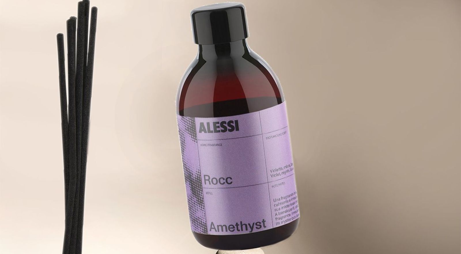 Alessi Rocc Refill Amethyst