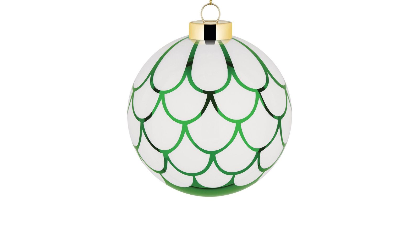 Alessi Delight Kerstbal Groen 8