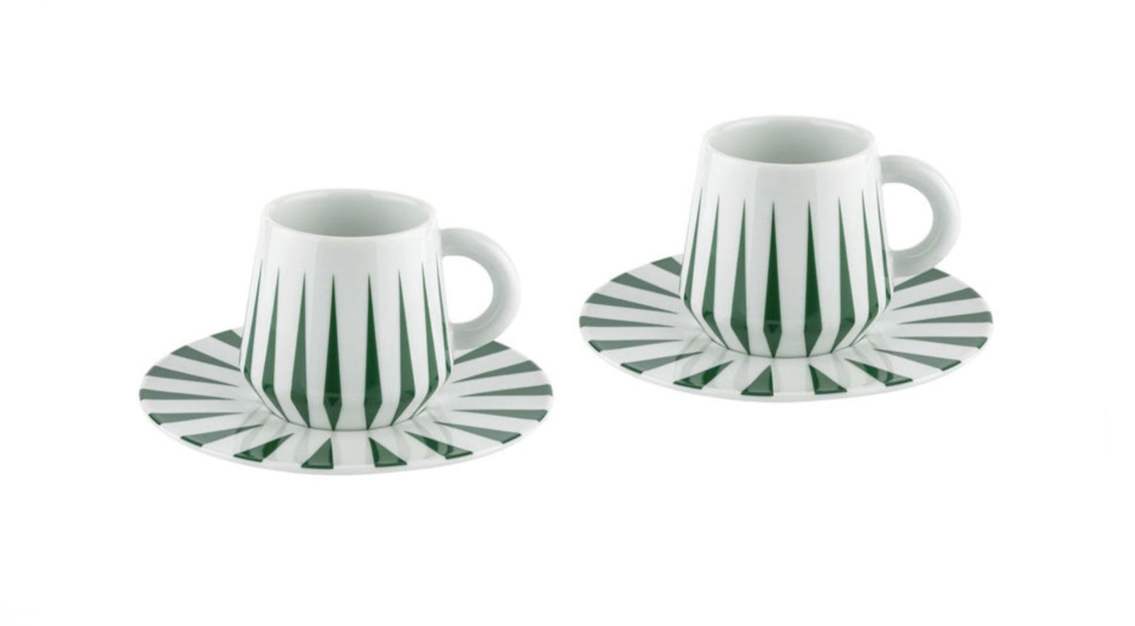 Alessi Delight Espresso Set Groen